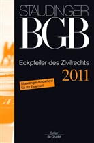 Julius von Staudinger - Kommentar zum Bürgerlichen Gesetzbuch mit Einführungsgesetz und Nebengesetzen: Eckpfeiler des Zivilrechts 2011