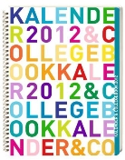 Heye - Kalender & Collegebook 'Buchstaben' A5, 2012