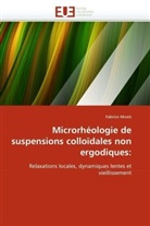 Fabrice Monti, Monti-F - Microrheologie de suspensions