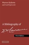 Paul Poplawski, Poplawski Paul, Warren Roberts, Warren Poplawski Roberts, Roberts Warren, ROBERTS WARREN POPLAWSKI PAUL - Bibliography of D. H. Lawrence