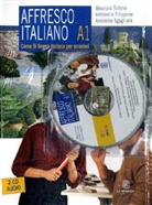 Antonella Filippone, Andreina Sgaglione, Maurizio Trifone - Affresco Italiano: Lehrbuch, Livello A1, m. 2 Audio-CDs
