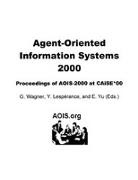 Lespérance, Y Lespérance, Wagner, G Wagner, E Yu, Yves Lesperance... - Agent-Oriented Information Systems 2000