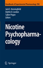 Emma Calvento, Jack E. Henningfield, Edyth London, Edythe London, Edythe D. London, Sakire Pogun - Nicotine Psychopharmacology