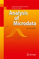 Stefan Boes, Raine Winkelmann, Rainer Winkelmann - Analysis of Microdata