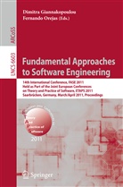 Dimitr Giannakopoulou, Dimitra Giannakopoulou, Orejas, Orejas, Fernando Orejas - Fundamental Approaches to Software Engineering