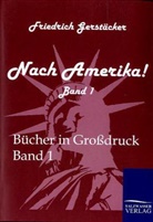 Friedrich Gerstäcker - Nach Amerika!, Großdruck. Bd.1