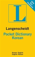 Langenscheidt editorial staff - Langenscheidt Pocket Dictionary Korean