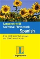 Redaktio Langenscheidt - Langenscheidt Universal Phrasebook Spanish
