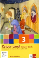 Colour Land, Ausgabe für Baden-Württemberg, Neubearbeitung: Pupil's Book, 3. Schuljahr m. Audio-CD u. CD-ROM