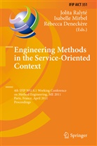 Rébecca Deneckère, Isabell Mirbel, Isabelle Mirbel, Jolita Ralyté - Engineering Methods in the Service-Oriented Context