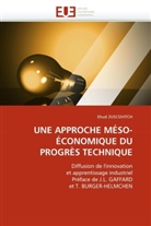 Ehud ZUSCOVITCH, Zuscovitch-E - Une approche meso economique du