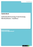 Sandra Borat - Lieferantenbewertung (Unterweisung Bürokaufmann / -kauffrau)