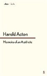 Harold Acton, Acton Harold, Harold Acton - Memoirs of an Aesthete