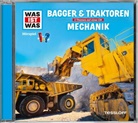 Dr Manfred Baur, Dr. Manfred Baur, Manfred Baur, Manfred (Dr) Baur, Manfred (Dr.) Baur, Anna Carlsson... - WAS IST WAS Hörspiel: Bagger & Traktoren/ Mechanik, Audio-CD (Hörbuch)