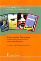 Christin Engel, Christine Engel, Menzel, Menzel, Birgit Menzel - Kultur und/als Übersetzung