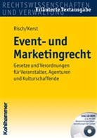 Andreas Kerst, Mand Risch, Mandy Risch - Event- und Marketingrecht, m. CD-ROM