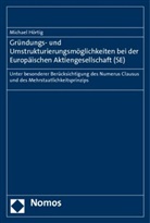 Michael Hörtig - Gründungs- und Umstrukturierungsmöglichkeiten bei der Europäischen Aktiengesellschaft (SE)