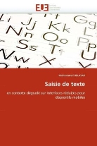 Mohammed BELATAR, Belatar-M - Saisie de texte