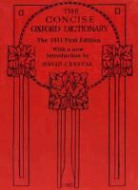 David Crystal, F. G. Fowler, H. W. Fowler, Oxford Dictionaries, F. G. Fowler, H. W. Fowler - Concise Oxford Dictionary