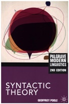 Geoffrey Poole - Syntactic Theory
