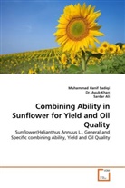 Sardar Ali, D Ayub Khan, Dr. Ayub Khan, Ayub Khan, Muhammad Hani Sadiqi, Muhammad Hanif Sadiqi - Combining Ability in Sunflower for Yield and Oil Quality