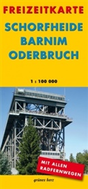 Lut Gebhardt, Lutz Gebhardt - Freizeitkarte Schorfheide, Barnim, Oderbruch