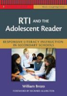 William G Brozo, William G. Brozo, William G./ Allington Brozo, Donna E Alvermann, Donna E. Alvermann, Celia Genishi - RTI and the Adolescent Reader