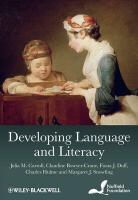 Claudine Bowyer-Crane, Bowyer-Crane Claudine, Carroll, J Carroll, Julia M Carroll, Julia M. Carroll... - Developing Language and Literacy