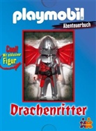Playmobil Drachenritter, Abenteuerbuch u. Playmobil-Figur