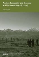 George F Lau, George F. Lau, LAU GEORGE F, Lau George F. - Ancient Community and Economy At Chinchawas