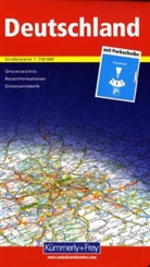 Kümmerly & Frey Karten: Kümmerly+Frey Karte Deutschland
