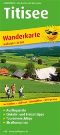 PublicPress Wanderkarten: PublicPress Wanderkarte Titisee