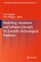 Erns Stephan, Ernst Stephan, Wriggers, Wriggers, Peter Wriggers - Modelling, Simulation and Software Concepts for Scientific-Technological Problems