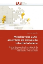 Jean-Yves Balandier, Balandier-J - Metallacycles auto assembles de