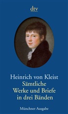 Heinrich von Kleist, Reus, Rolan Reuss, Roland Reuß, Staengl, Staengle... - Sämtliche Werke und Briefe, 3 Bde.