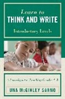 Una Sarno, Una McGinley Sarno - Learn to Think and Write