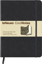 CoolNotes, Notizbuch, groß, Black/Baroque Gold