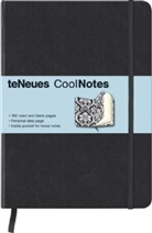 CoolNotes, Notizbuch, groß, Black/Baroque Black White