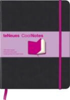 NOTES BLACK/NEON PINK XL BLANK 21,6 X 27,9 CM