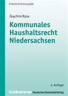 Joachim Rose - Kommunales Haushaltsrecht Niedersachsen