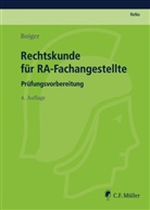 Wolfgang Boiger - Rechtskunde für RA-Fachangestellte
