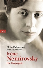 LIENHARDT, Patrick Lienhardt, Philipponna, Olivie Philipponnat, Olivier Philipponnat - Irène Némirovsky