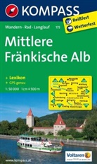 KOMPASS-Karte GmbH, KOMPASS-Karten GmbH, KOMPASS-Karten GmbH - Kompass Karten: KOMPASS Wanderkarte Mittlere Fränkische Alb