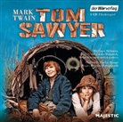 Hermine Huntgeburth, Mark Twain, Benno Fürmann, Sylvester Groth, Louis Hofmann, Joachim Krol... - Tom Sawyer, 2 Audio-CDs (Hörbuch)
