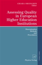 Chiar Orsingher, Chiara Orsingher - Assessing Quality in European Higher Education Institutions