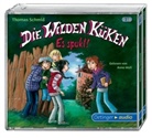 Thomas Schmid, Edda Skibbe, Anne Moll, Edda Skibbe - Die Wilden Küken 4. Es spukt!, 3 Audio-CD (Audio book)
