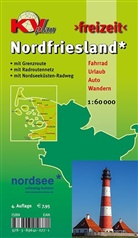 KVplan-Freizeit-Reihe: KVplan Freizeit Nordfriesland Kreis mit Sylt, Amrum, Föhr und Halligen