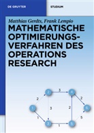Matthia Gerdts, Matthias Gerdts, Frank Lempio - Mathematische Optimierungsverfahren des Operations Research