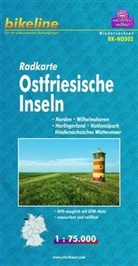 Bikeline Radkarten: Bikeline Radkarte Ostfriesische Inseln