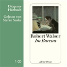 Robert Walser, Stefan Suske - Im Bureau, 1 Audio-CD (Hörbuch)